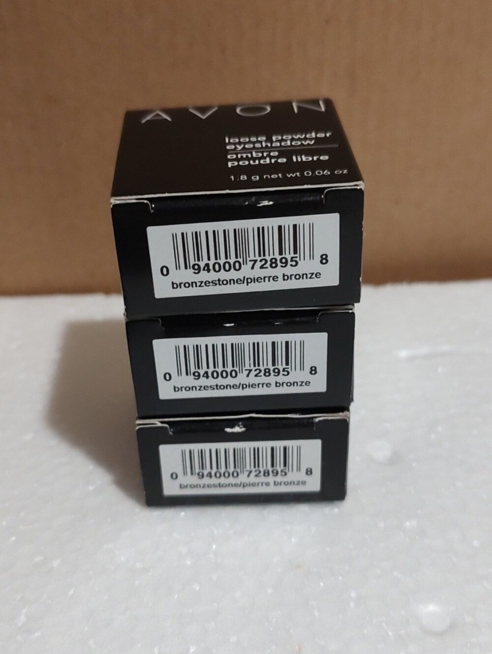 Lot of 3Avon Loose Powder EyeshadowShade:BRONZESTONENOS: New Old Stock i